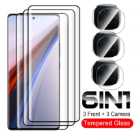 6In1 Tempered Glass Screen Protector For vivo iQOO 12 Pro 5G Camera Lens Protective Glass iQOO 12 Pro iQOO12 12Pro Pro 6 .78''
