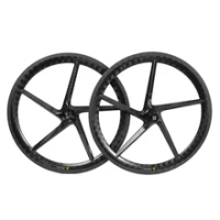 20inch 451 5 Spoke Wheel 3k Twill Glossy For Folding Bike