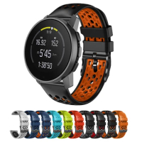 Smartwatch watchband compatible with SUUNTO 9 PEAK / SUUNTO 3 sports silicone strap for SUUNTO 5 PEAK 22mm Bracelet band / blet