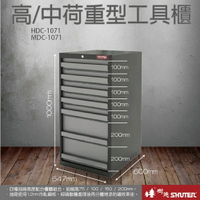樹德 SHUTER HDC重型工具櫃 HDC-1071/收納櫃/收納盒/收納箱/工具/零件/五金