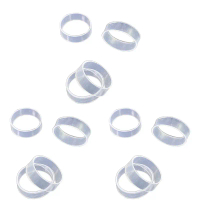 Cincin pelindung Shiyi-Tidak kelihatan untuk Joystick PS5 / PS4 / Switch PRO, penutup cincin silikon
