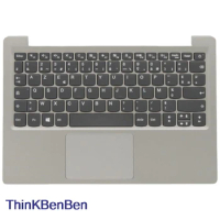 FR French Gray Keyboard Upper Case Palmrest Shell Cover For Lenovo Ideapad S130 130S 11 11IGM 120S 11IAP Winbook 5CB0R61211