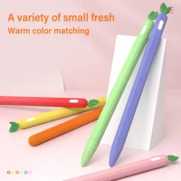 Liquid Silicone For Apple Pencil 2 Case Non-slip Drop-proof Protective Cover Tablet Touch Stylus Pouch For Apple Pencil Skin