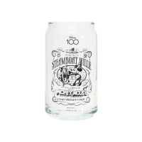 【sunart】迪士尼100周年 百年慶典系列 罐型玻璃杯 米奇 汽船威利號(餐具雜貨)