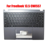 New Laptop Palmrest For Chuwi For FreeBook 13.5 CWI557 With Backlit English US Keyboard Gray Upper C