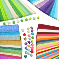 2060 Sheets Star Origami Paper 27 Assortment Color Paper Strip Double Sided  Origami Solid Color Decoration Paper Strips 