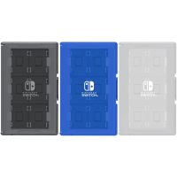 【HORI】HORI 卡匣收納盒24+2 for Switch&amp;Lite《副廠》(NSW-025黑色 NSW-026藍色 NSW-028白色)
