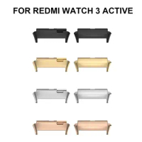 2Pcs Metal Strap Adapter New Watchband Wristband Wristband Adapter 20MM Accessories Watchband Connector for Redmi Watch 3 Active