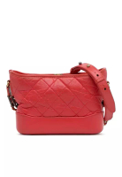 Chanel 二手香奈兒小號人字紋羊皮 Gabrielle 斜背包