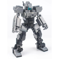 Mecha Humanoid Mecha War Machine ประกอบโมเดลของเล่นฟิกเกอร์บล็อกตัวต่อ, ของขวัญวันคริสต์มาสสำหรับเด็