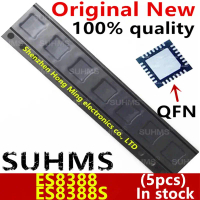 ชุดชิปเซ็ต (5 ชิ้น) รุ่น ES8388/ES8388S แบบ QFN 28 ใหม่ 100%