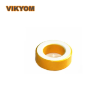 50PCS T68-26 Ferrite Core Toroid Core Ferrite Chokes Ring Iron Inductor Ferrite Rings Yellow White