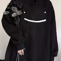 Hoodies Women Aesthetic Hoodie Harajuku Sweatshirts Men Unisex Wram Long Sleeve Kawaii Clothes Anime Moletom