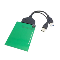 Cablecc USB 3.0 SATA Cable Sata to USB 3.0 Adapter Hard Disk SSD Adapter USB 3.0 to 2.5inch SFF-8784 SATA SSD SATA to USB Cable