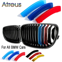 ABS Car Racing Grille Strip Trim Clip For BMW E46 E90 E91 E92 E93 F30 F31 G20 E39 E60 F10 G30 E87 E81 E82 E87 F20 F21 F32 F36 M