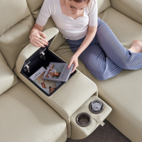 芝華仕頭等艙沙發科技布電動功能沙發大戶型客廳家具沙發10377