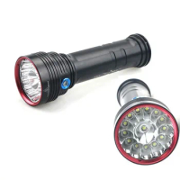 Banggood 14T6 High Power 140W 12000Lum 14x XML-T6 LED Flashlight Torch Hunting Strong Light Outdoor Survival Camping Flashlight