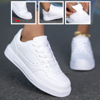 Couple's sneakers, breathable white shoes, Korean style versatile shoes, casual sports shoes, couple