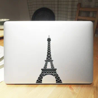 Eiffel Tower Laptop Stickers For Macbook M1 Air 11 13 Pro 14 16 Retina 15 Inch Mac iPad Skin Chromebook Notebook Decal Car Decor