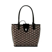 Goyard Anjou Mini Bag with Croc Universel All Black Black