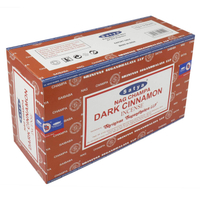 [綺異館] 印度香 賽巴巴 黑肉桂香- 療癒香 15g Satya dark cinnamon 線香 另售印度皂