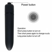 Jual Bullet Fidget Pijat Tubuh Elektrik 10 J 010 Black Sextoys