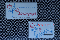 【文具通】英國進口 鐘花 玫瑰花 複寫紙 A4 發票 單面 藍色 約20張入 MIDLANDER MASTERGRAPH MADE IN ENGLAND REGD. TRADE MARK P1010007