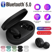 TWS A6S Fone Bluetooth Earphones Wireless Bluetooth Headset Noise Cancelling Headset with Mic Headphones for Xiaomi Huawei OPPO