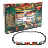 Toy Train Set Christmas Classic Toy Train Set With Cargo Cars Train Tracks And Railway Kits Car Track Puzzle Play Set Critical
