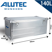 台灣總代理 德國ALUTEC-工業風 鋁箱 戶外工具收納 露營收納 居家收納 (140L)