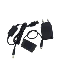 18W USB Charger+USB-DC Cable+EP-5E Coupler EN-EL22 Dummy Batteryfor Nikon 1 J4 S2 1J4 1S2 Camera