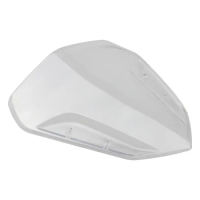 For YAMAHA NVX155 Aerox155 Motorcycle Windscreen Windshield Wind Deflector Fairing Cover Accessories, Transparent White