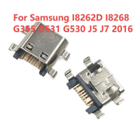 USB Mikro, 50pcs, Untuk Samsung I8262D, I8268, G355, G531, G530, J5, J7 2016, ON5, ON7, J5008, Pin P