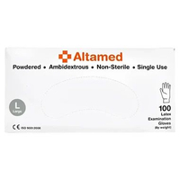 Altamed Sarung Tangan Latex Size L - 100 Pcs