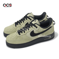 Nike 休閒鞋 Air Force 1 07 LV8 男鞋 女鞋 卡其 黑 麂皮 AF1 HV6526-200