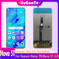 6.26''Original For Huawei Honor 20 Honor20 LCD Display Touch Screen Digitizer Assembly Replacement For Huawei Nova 5T Nova5T LCD