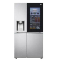 LG Kulkas Side by Side 674 Liter GC-X257CSEW InstaView Door-in-Door Linear Inverter Compressor UVnan