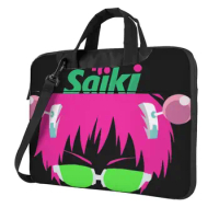 Laptop Bag Saiki Kusuo Portable Notebook Pouch Cartoon Printing For Macbook Air Acer Dell 13 14 15 Business Computer Bag