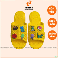 Dép Tổ Ong VÀNG Gắn STICKER Cao Cấp