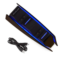 4xblack Charger for Playstation 5