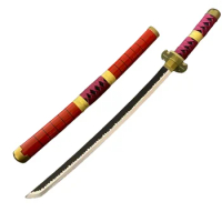 Cosplay Roronoa Zoro Enma Bamboo 75cm Katana Sword Anime Role Playing 3th Kitetsu Weapon Model 30inc