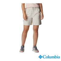 Columbia 哥倫比亞 女款-UPF50快排短褲-卡其 UAR09590KI / SS23