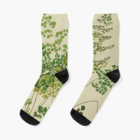 Maidenhair Ferns Socks funny sock football Stockings Men Socks Women's