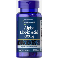 Puritan’s Pride Alpha Lipoic Acid 600 mg / 60 Capsules- ปลาวาฬสีน้ำเงิน