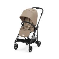 【安琪兒】德國 Cybex Melio Carbon 超輕量雙向嬰兒推車#奶茶米-【缺貨】奶茶米