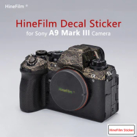 A9m3 Camera Skin A9III Sticker Protective Film for Sony Alpha 9 III Camera Premium Decal Skin Hinefilm A9 III Wrap Covered Film