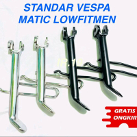 Standar samping vespa matic Sprint Primavera Lx S V i Get  ring 10 (17,5cm) dan ring 12 (20cm) & Low