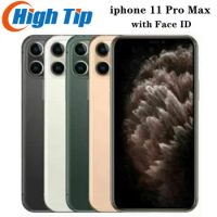 Unlocked Apple iPhone 11 Pro Max 64GB 256GB 512GB ROM Smartphone A13 Bionic Chip 6.5" Screen 12MP Face ID 11 pro max Cell Phone