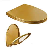Manger Boat Toilet Cover Universal Durablast Seat Gold Cushion Platinum U Seat for Squatting Pan Water Closet Flap WC Bathroom