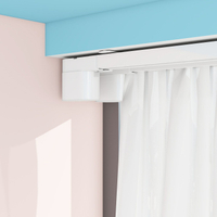 2025New [1.3 Ten Thousand People Collection ] Electric Curtain Track Hidden Small Motor Silent Home 